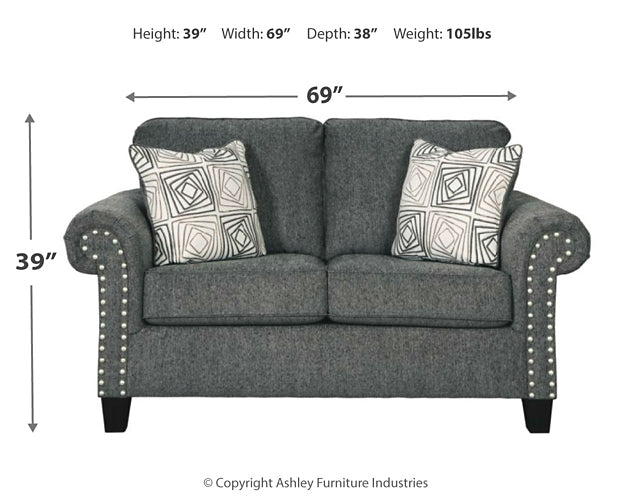 Agleno Loveseat Royal Furniture