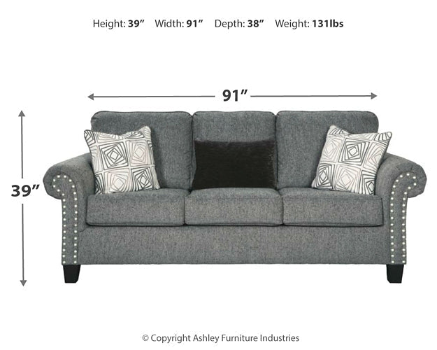 Agleno Sofa and Loveseat Royal Furniture