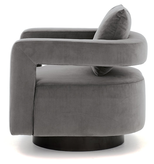 Alcoma Swivel Accent Chair Royal Furniture