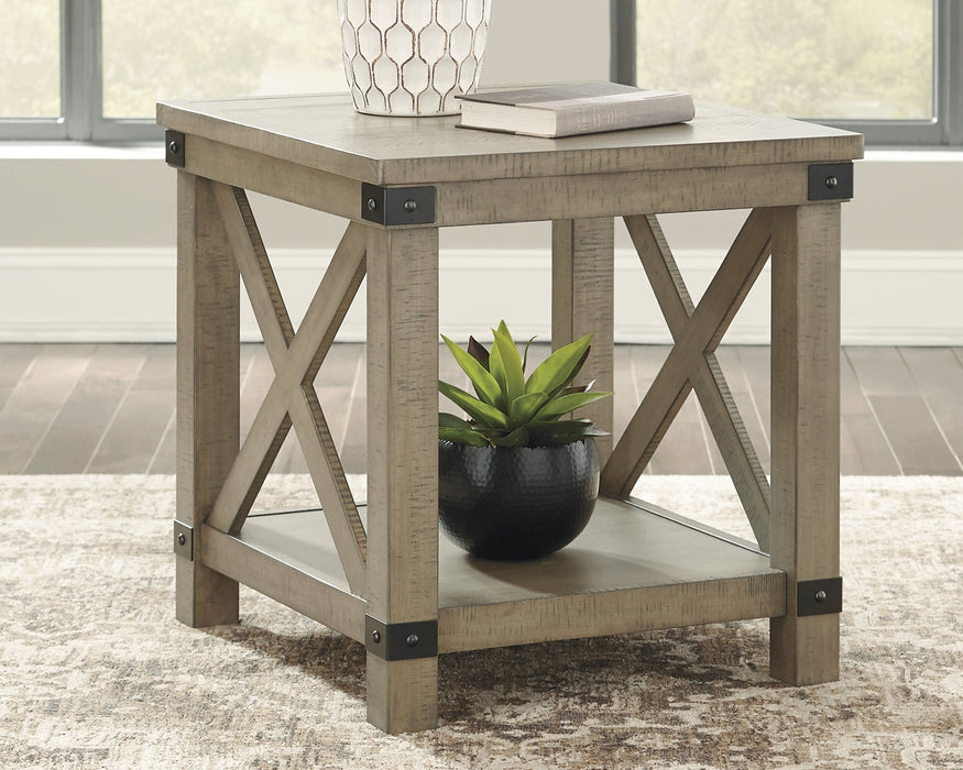 Aldwin Rectangular End Table Royal Furniture