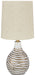 Aleela Metal Table Lamp (1/CN) Royal Furniture