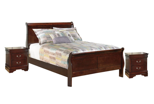 Alisdair Full Sleigh Bed with 2 Nightstands Royal Furniture