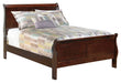 Alisdair Full Sleigh Bed with Mirrored Dresser, Chest and 2 Nightstands Royal Furniture