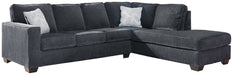 Altari 2-Piece Sectional with Ottoman Royal Furniture