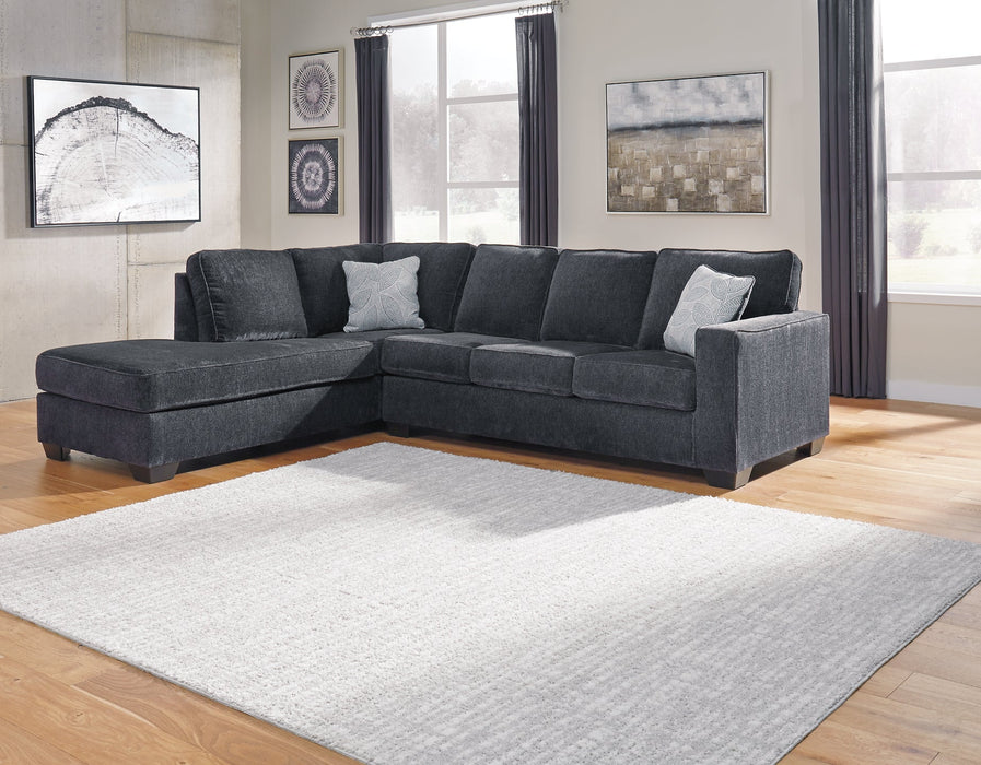 Altari 2-Piece Sectional with Ottoman Royal Furniture