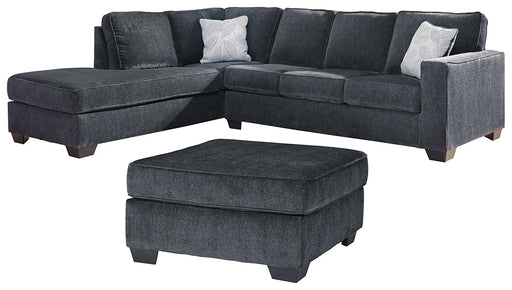 Altari 2-Piece Sectional with Ottoman Royal Furniture