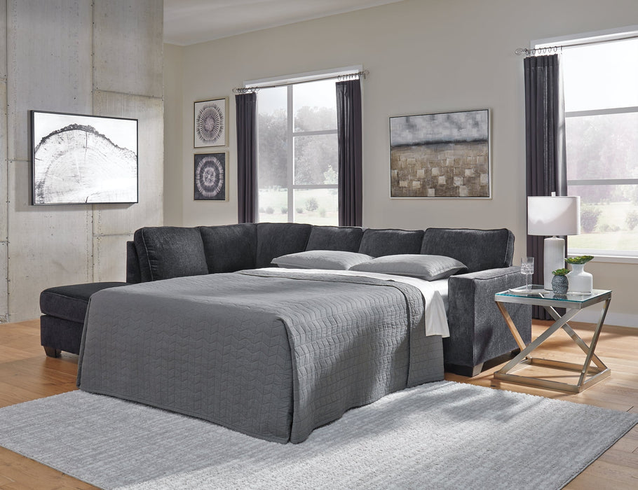 Altari 2-Piece Sleeper Sectional with Ottoman Royal Furniture