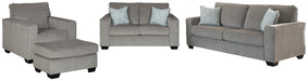 Altari Sofa, Loveseat, Chair and Ottoman Royal Furniture