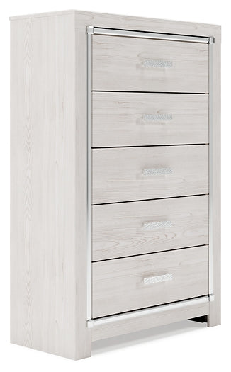 Altyra Five Drawer Chest Royal Furniture