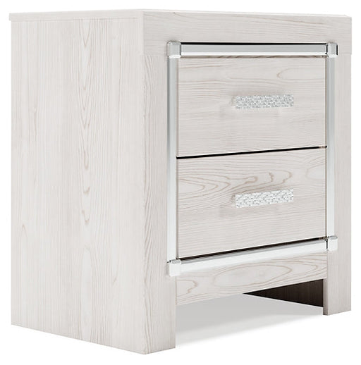 Altyra Two Drawer Night Stand Royal Furniture