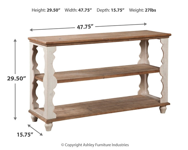 Alwyndale Console Sofa Table Royal Furniture