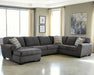 Ambee 3-Piece Sectional with Chaise Royal Furniture