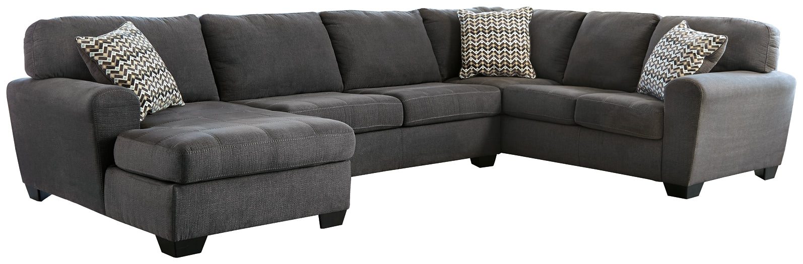 Ambee 3-Piece Sectional with Chaise Royal Furniture