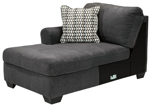 Ambee 3-Piece Sectional with Ottoman Royal Furniture