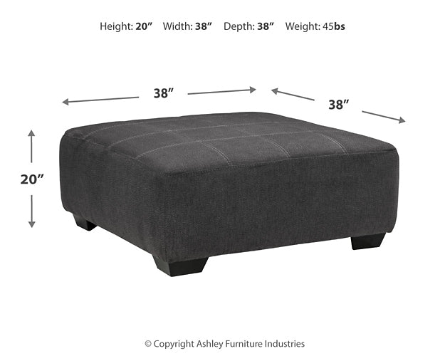 Ambee Oversized Accent Ottoman Royal Furniture