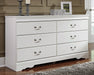 Anarasia Six Drawer Dresser Royal Furniture