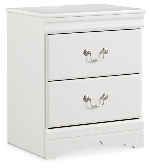 Anarasia Two Drawer Night Stand Royal Furniture