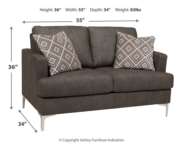 Arcola Sofa and Loveseat Royal Furniture