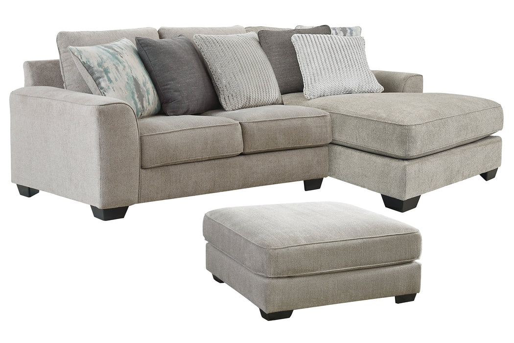 Ardsley 2-Piece Sectional with Ottoman Royal Furniture