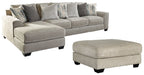 Ardsley 2-Piece Sectional with Ottoman Royal Furniture