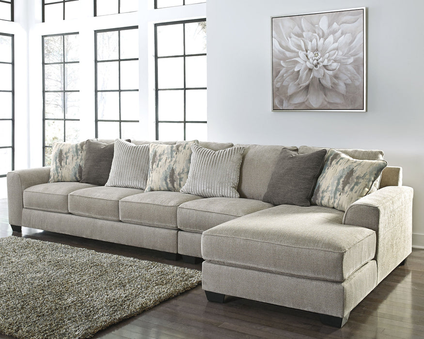 Ardsley 3-Piece Sectional with Chaise Royal Furniture