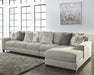 Ardsley 3-Piece Sectional with Chaise Royal Furniture