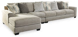 Ardsley 3-Piece Sectional with Chaise Royal Furniture