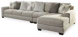 Ardsley 3-Piece Sectional with Chaise Royal Furniture