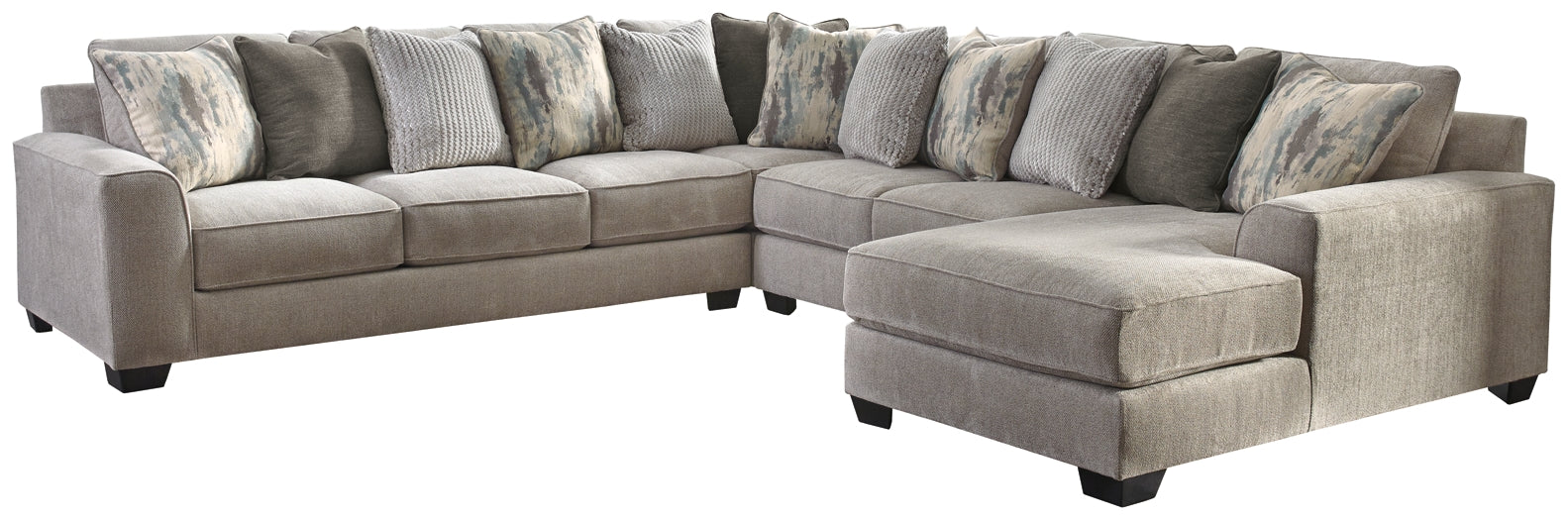 Ardsley 4-Piece Sectional with Chaise Royal Furniture