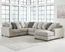 Ardsley 4-Piece Sectional with Chaise Royal Furniture