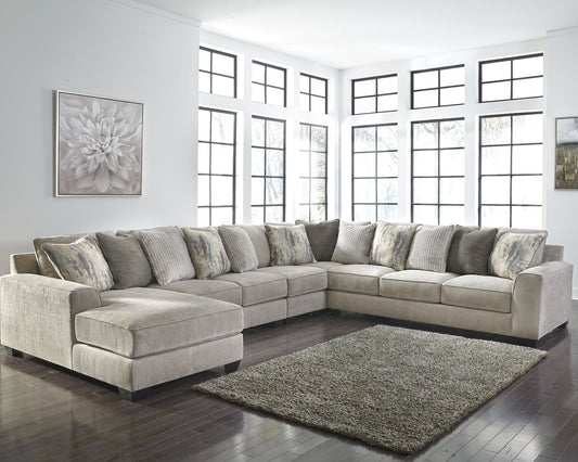 Ardsley 5-Piece Sectional with Chaise Royal Furniture