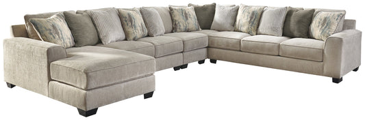 Ardsley 5-Piece Sectional with Chaise Royal Furniture