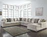 Ardsley 5-Piece Sectional with Ottoman Royal Furniture