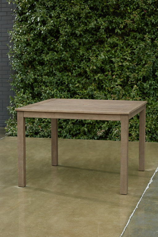 Aria Plains Square Dining Table w/UMB OPT Royal Furniture