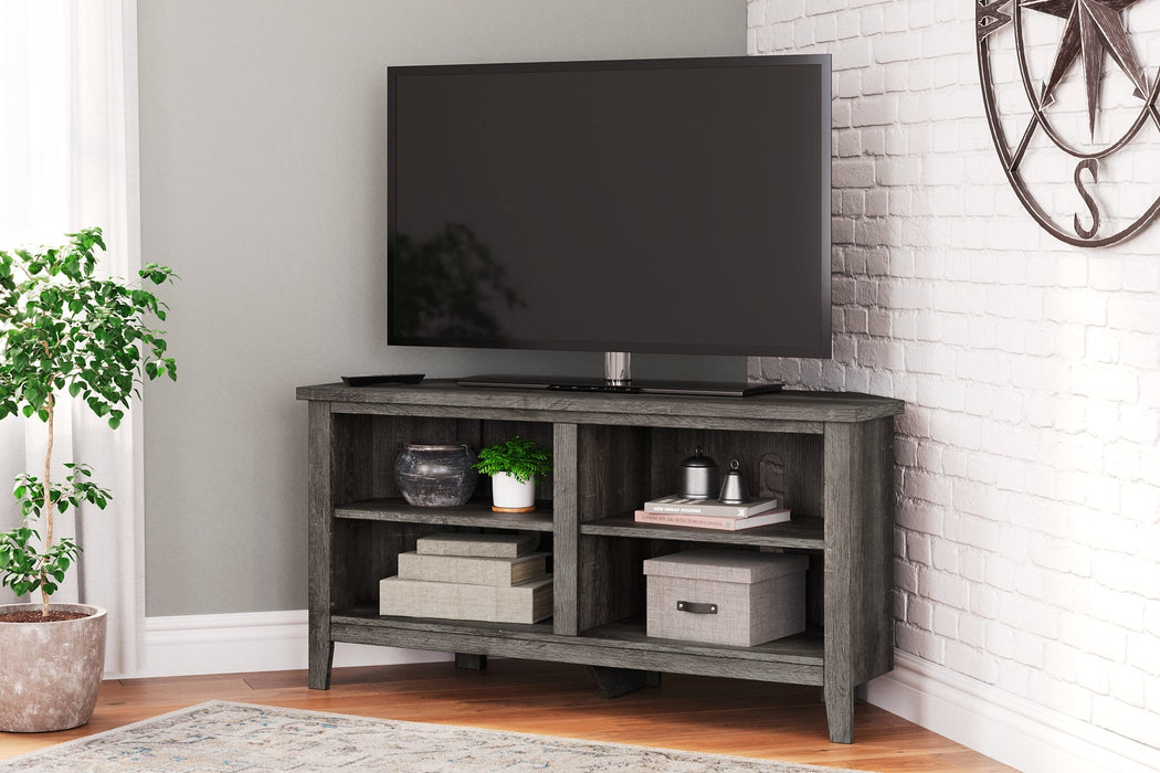 Arlenbry Small Corner TV Stand Royal Furniture