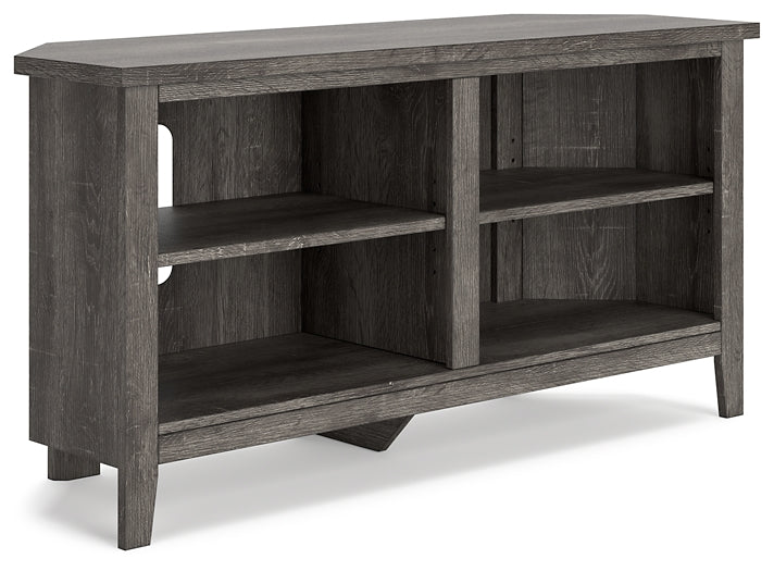 Arlenbry Small Corner TV Stand Royal Furniture