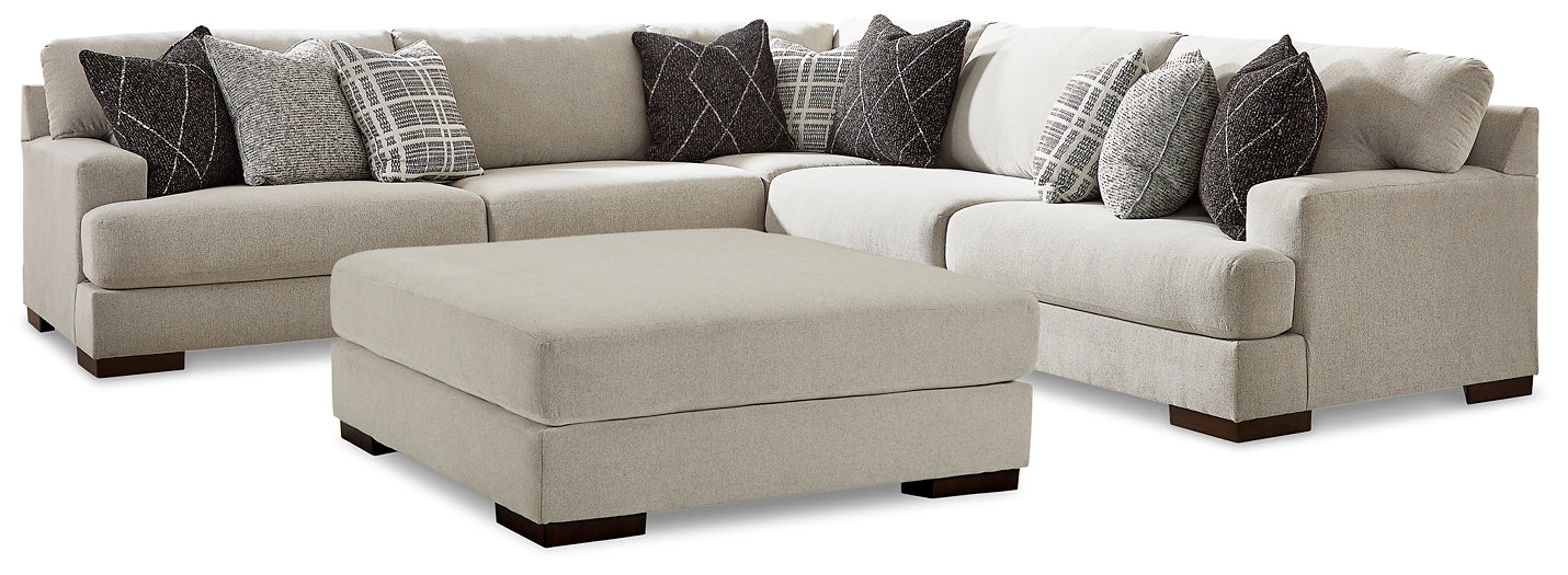 Artsie 3-Piece Sectional with Ottoman Royal Furniture