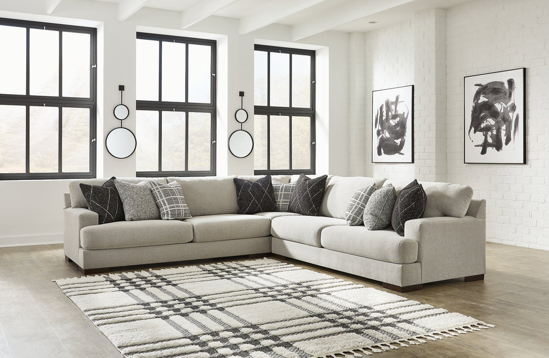 Artsie 3-Piece Sectional with Ottoman Royal Furniture