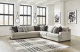 Artsie 3-Piece Sectional with Ottoman Royal Furniture