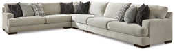 Artsie 4-Piece Sectional with Ottoman Royal Furniture