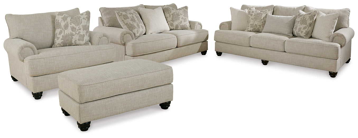 Asanti Sofa, Loveseat, Chair and Ottoman Royal Furniture