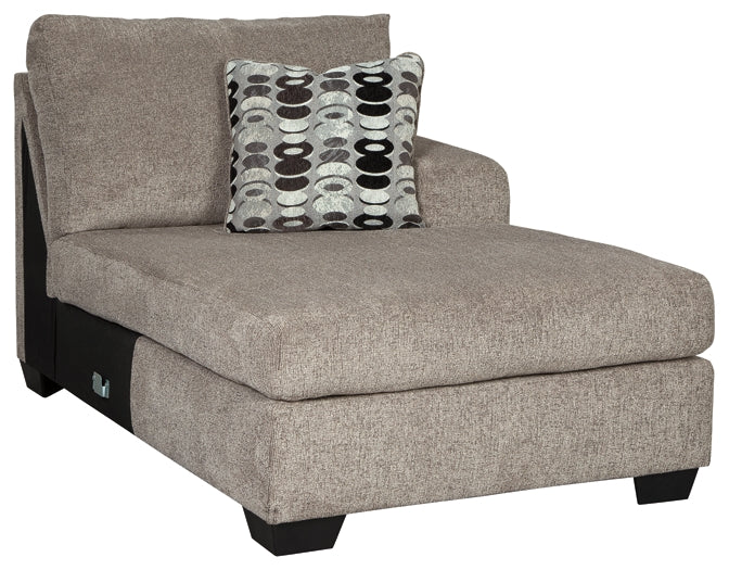 Ballinasloe 3-Piece Sectional with Ottoman Royal Furniture