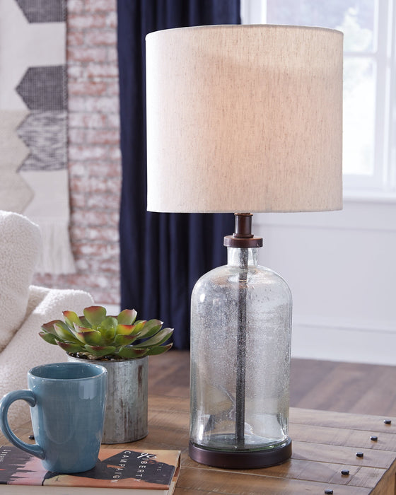 Bandile Glass Table Lamp (1/CN) Royal Furniture