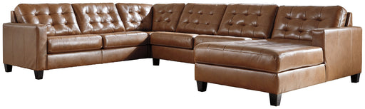 Baskove 4-Piece Sectional with Chaise Royal Furniture