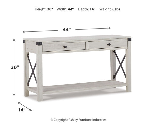 Bayflynn Console Sofa Table Royal Furniture