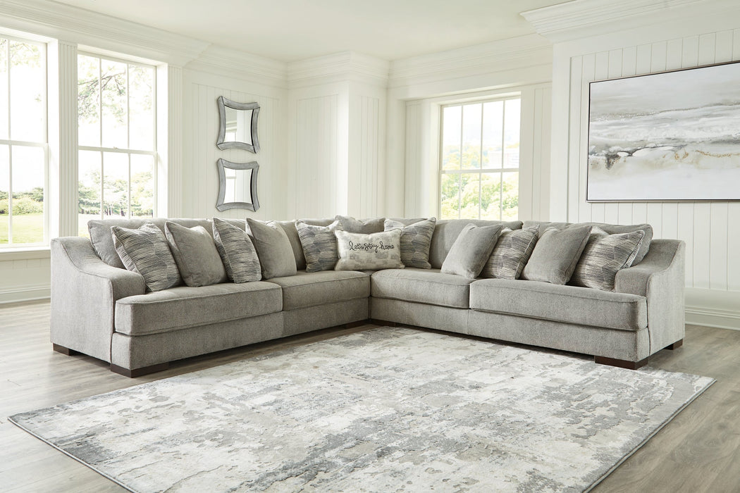 Bayless 3-Piece Sectional with Ottoman Royal Furniture