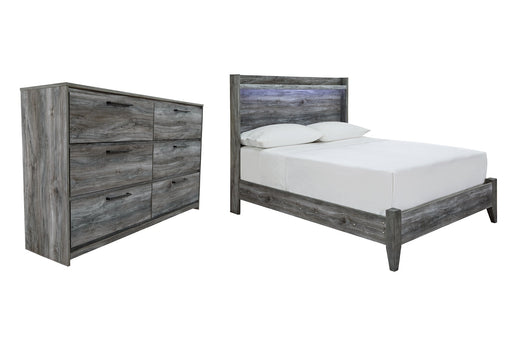 Baystorm Full Panel Bed with Dresser Royal Furniture