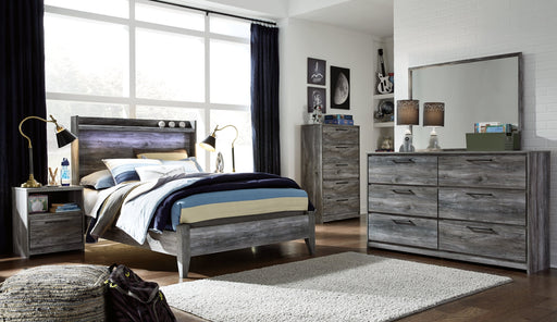 Baystorm Full Panel Bed with Dresser Royal Furniture