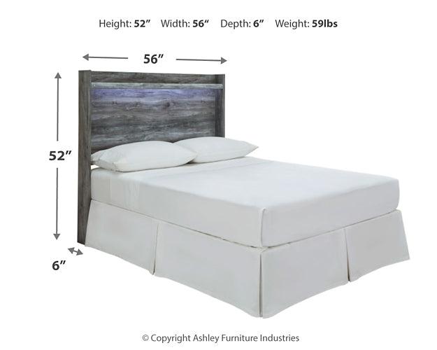 Baystorm Full Panel Headboard with Dresser Royal Furniture