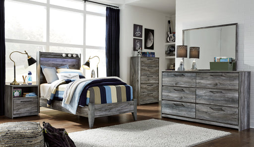 Baystorm Twin Panel Bed with Dresser Royal Furniture